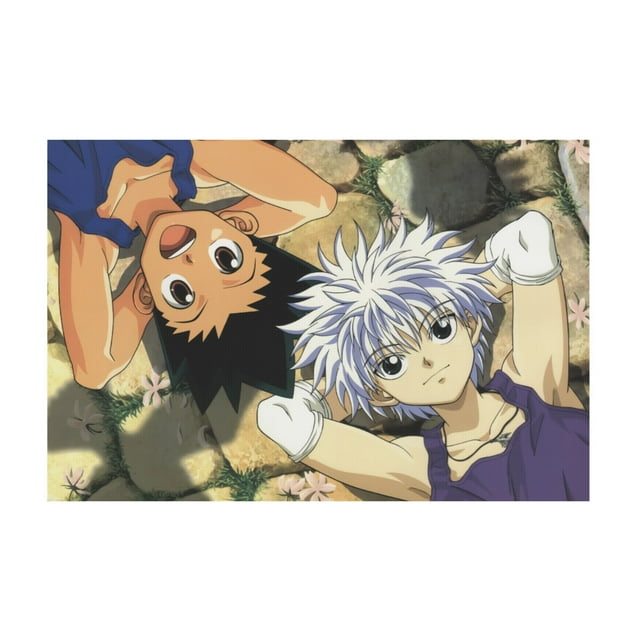 Qingyee Anime Canvas Poster Polyester Multi Size Decorative Poster,Hunter X Hunter Poster Anime Paint Decorative Poster Horizontal For Wall,Home,Indoor and Outdoor Decoration