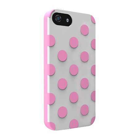 Technocel Dual Protection Case for Apple iPhone 5 / 5S /5SE - Polka Dots (Best Case For Iphone 5se)