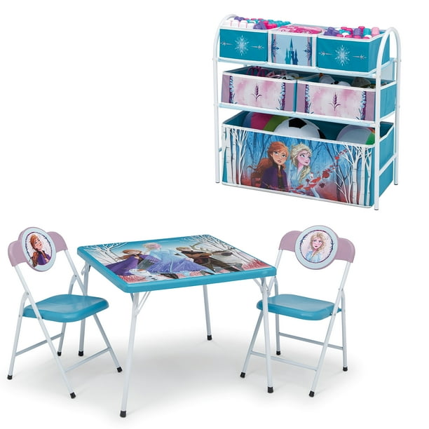 Disney Frozen 2 4 Piece Toddler Playroom Set By Delta Children