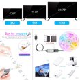 thumbnail image 2 of LED Strip Light RGB Color USB Tpae Bluetooth LED Strip Bedroom Decoration 5050 1m 2m 3m 4m 5m 10m 15m TV LED Backlight For Party, 2 of 7