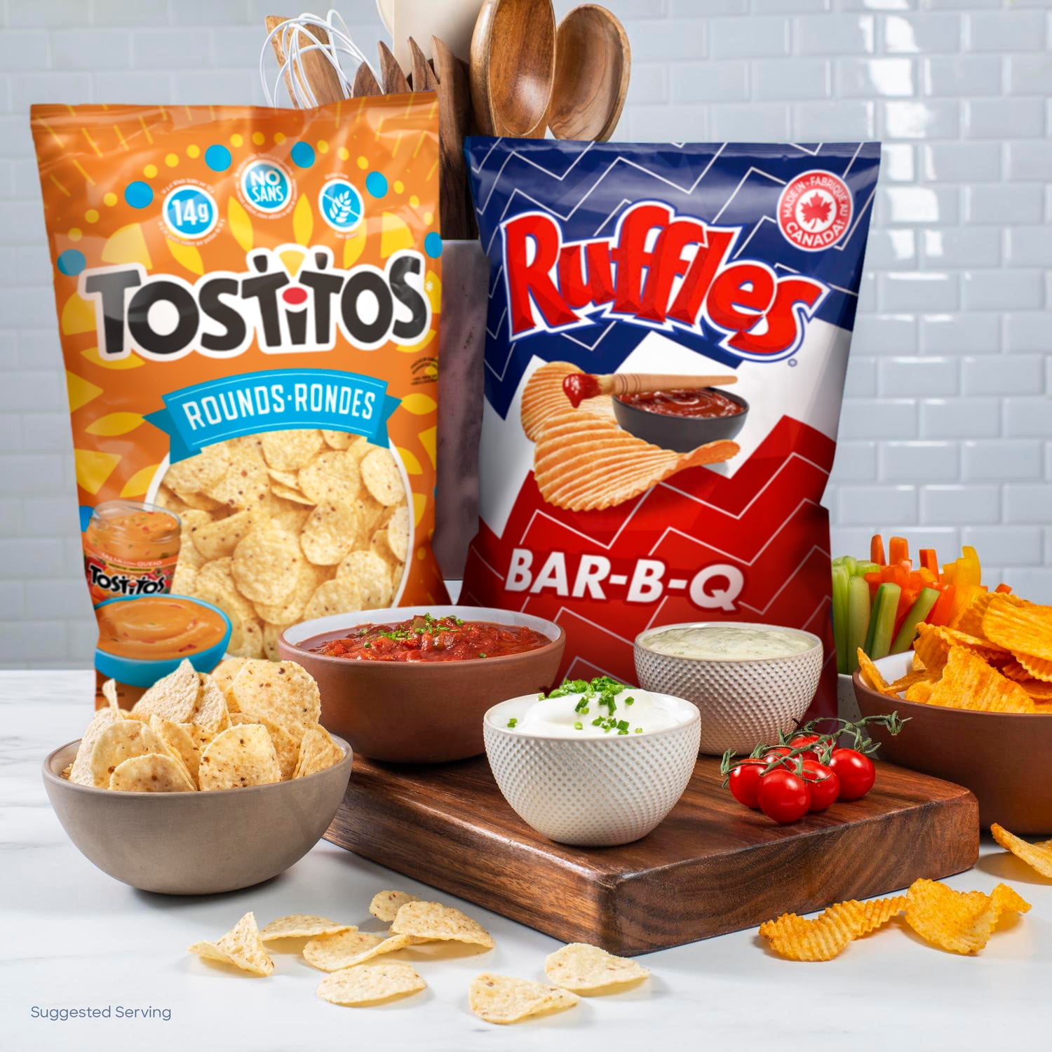 Tostitos Multigrain Scoops tortilla chips 205g Walmart
