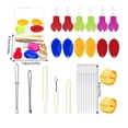 thumbnail image 2 of Bewildely Enhebrador de agujas, herramientas para máquinas de coser, agujas pequeñas, bordado para el hogar, suministros para manualidades DIY para Artesanía Tipo 4 Bewildely HA012285-04, 2 of 6