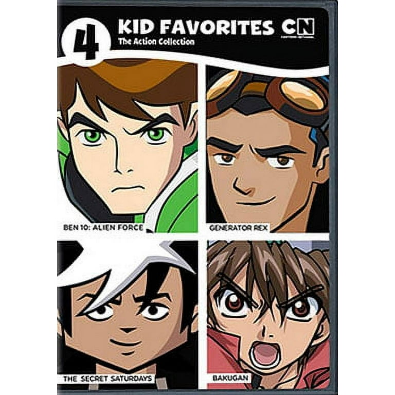 4 Kid Favorites: Cartoon Network The Action Collection - Walmart.com