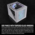 thumbnail image 3 of Thermaltake Divider 200 TG Air Computer Case, White, 3 of 8