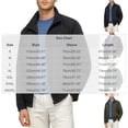 thumbnail image 5 of Mens Waterproof Jacket Lightweight Zip Up Hoodless Outwear Jacket Spring Fall Fashion Casual Daily Pocket Coat Business Commute Windbreaker with Pockets, 5 of 5