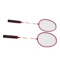 thumbnail image 1 of Badminton Racket Set,Iron Alloy Badminton Set with 3 Shuttlecocks Carrying Bag for Outdoor Backyard Games, 1 of 7