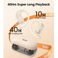 thumbnail image 3 of Auriculares inalámbricos TAGRY Open Ear A12 40H Play IPX7 Beige, 3 of 6
