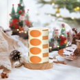 thumbnail image 2 of Yayeee Flameless Candles with Remote Flickering Battery Operated Multi Color Changing, Orange Geometric Pattern, 2 of 7