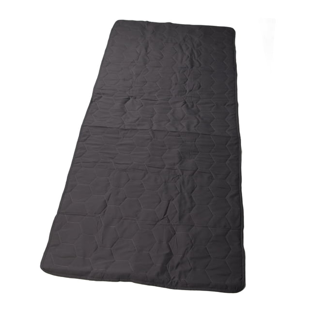 Protector de colchón impermeable, gris oscuro, antideslizante, de nido de abeja, lavable, tamaño grande, para sofá, 30 x 70 pulgadas