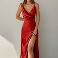 thumbnail image 2 of Icvfdpl Robe d'Été Florale pour Femmes, Robe Moulante Fendue Sans Manches Ourlet Fendu Printemps Usage Quotidien Extensible Fluide Respirante Décontractée pour Femmes,TTTG, 2 of 5