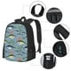 thumbnail image 2 of Fotbe Various Wild Sea Fish Mochila para Hombre y Mujer - Tela Oxford 600D Resistente - Mochila Impermeable de Gran Capacidad para Escuela, Viajes y Senderismo, 2 of 6