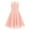 Pink, variant on CHICTRY Kids Girls Sleeveless Wedding Bridesmaid Dress First Communion Gowns Shiny Sequins Flower Girl Dress Pink 14
