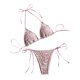 thumbnail image 1 of Tankini para mujer, bikini playero de rayas de color liso, moderno y transpirable, conjunto de dos piezas, traje de baño de dos piezas para mujer, trajes de baño tankini para mujer, traje de baño de 2, 1 of 6