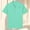 Mint Green, variant on HAOTAGS Big Boys Polo Shirts for School Solid Color Short Sleeve Cotton Tops Light Blue Size 5 Years