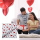 thumbnail image 5 of Empaque de regalo con forma de corazón: Papel de envoltura impreso con forma de corazón, papel de envoltura con patrón en forma de corazón para cajas de regalo de vacaciones, A, 5 of 6