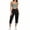 #03 Black 【Stock Up & Rotate: Mix & Match Your Go-To Colors】, variant on Plus Size Women's Solid Nylon Cropped Cargo Pants, Multi-Pockets, Articulated Seams Casual Trousers, Mid-Rise Y2K Utility Fit, Relaxed Straight Leg, Everyday Streetwear, | CSEONE,Gray 2XL