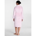 thumbnail image 3 of Joyspun Women's Plush Robe, Sizes S-3X, 3 of 5