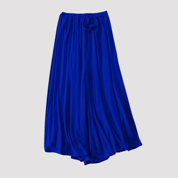 Stephy Women's New Thin Elastic Loose Large Size Korean Version of Everything Long Trousers Casual Trousers Haren, Black, L