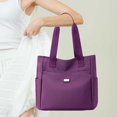 thumbnail image 4 of Bolso Hobo Satchel para mujer Bolso grande versátil Bolso de hombro de nailon Bolso de viaje, 4 of 6