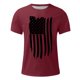 thumbnail image 3 of Camisetas de Manga Larga para Hombres Imprimir Casual Cuello Redondo Camiseta de Manga Corta, Camisetas de Manga Larga para Hombres Algodón, 3 of 4