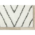 thumbnail image 4 of Rug Branch Contemporary Geometric, Trellis Cream Indoor Area Rug - 5' x 8', 4 of 8