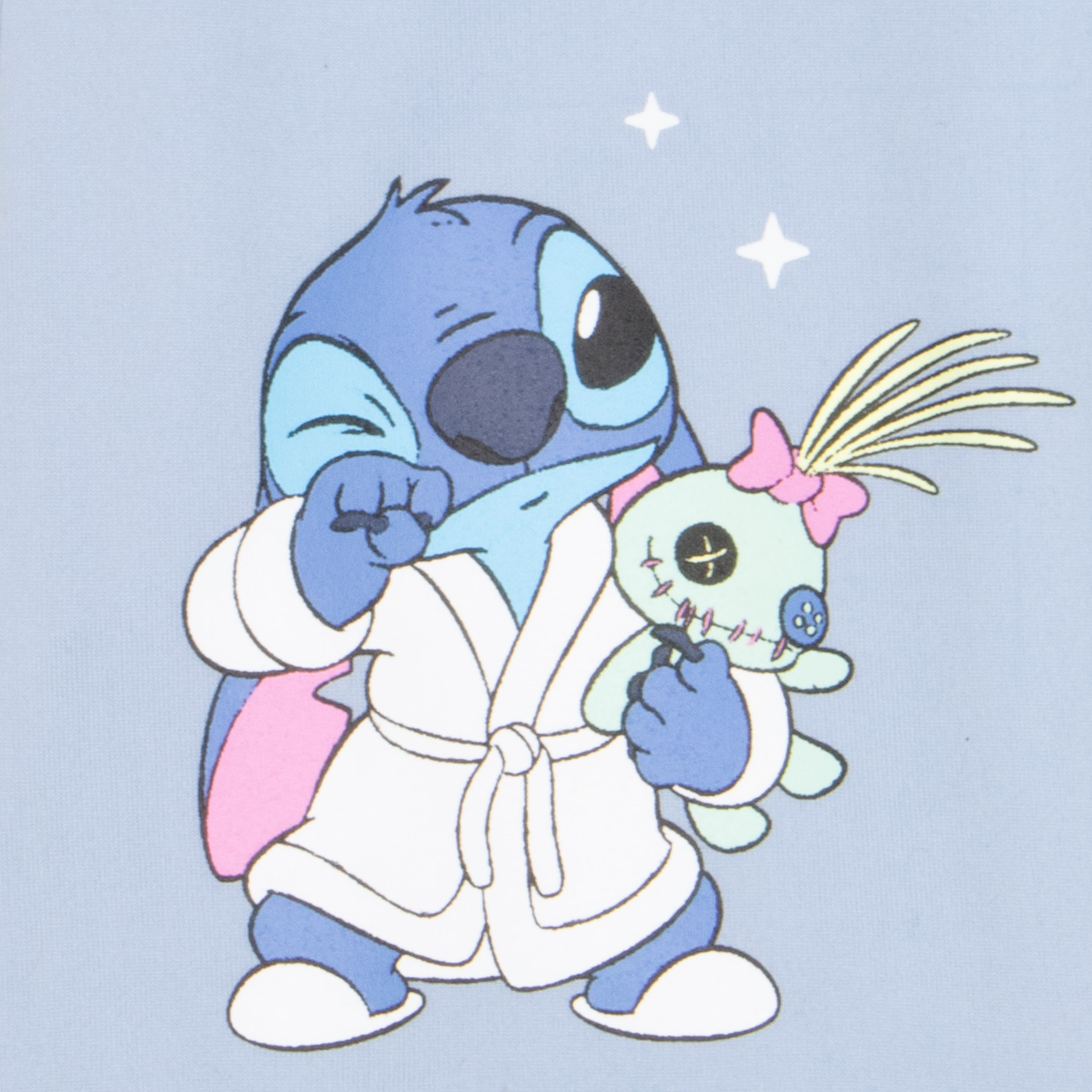 Disney Lilo & Stitch 2-Piece T-Shirt and Biker Shorts Set - Stitch and Scrump Graphic Print Outfit for Kids (Sizes 2T-6X)