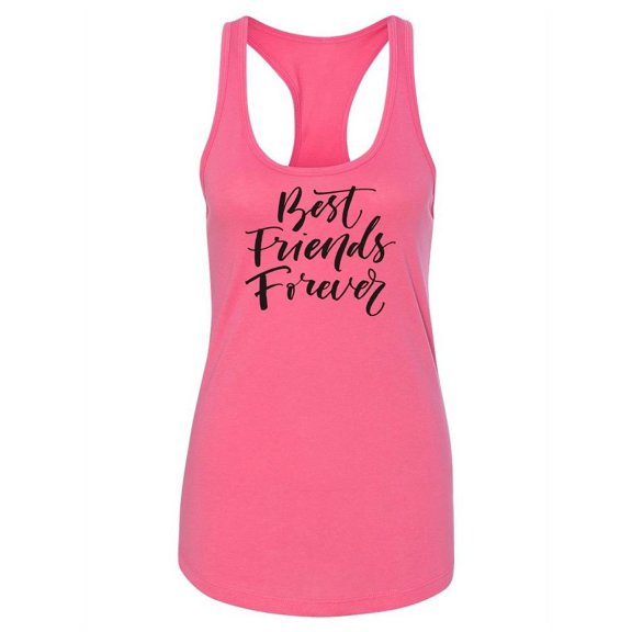 Best Friends Forever Racerback Tank Women -Image by Shutterstock, Female Small