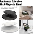 thumbnail image 2 of Lttoisl SharkTRUE Support Magnétique Rotatif à 360° pour Amazon Echo Spectacle 8 et 11, Base Pivotante Réglable, Support en Plastique Durable, Noir, 12x12x4 cm, 2 of 8