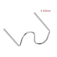 thumbnail image 1 of 100PCS 0.6/0.8mm Hot Stapler Staples For Car Bumper Plastic Welder Repair Kit, 1 of 6