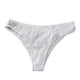 thumbnail image 5 of Gibobby Calzoncillos para mujeres sexy Calzoncillos de encaje sexy para mujer Calzoncillos de gancho de malla transparente para mujer (Blanco,XL), 5 of 5
