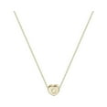 thumbnail image 1 of 26 collares hexagonales con iniciales para mujer Collares para mujer Collares con iniciales en plata para mujer y niña, 1 of 5
