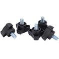 thumbnail image 1 of 5Pcs M8 Plastic Triangular Arc Handle Screws Hand‑Twisted Locking Bolt Fastener 18mm, 1 of 14