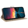 thumbnail image 3 of For Xiaomi Redmi Note 14 4G (164.84mm) Case Butterfly Floral Imprint Wallet Stand Leather Phone Cove, 3 of 5