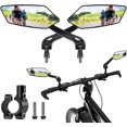 thumbnail image 1 of (Left、Right)Electric Scooter Rearview Mirror HD Wide Angle, Explosion-Proof 360° Adjustable for 22-25mm Handlebar, Accessories for Bicycle, Motorcycle, 1 of 5