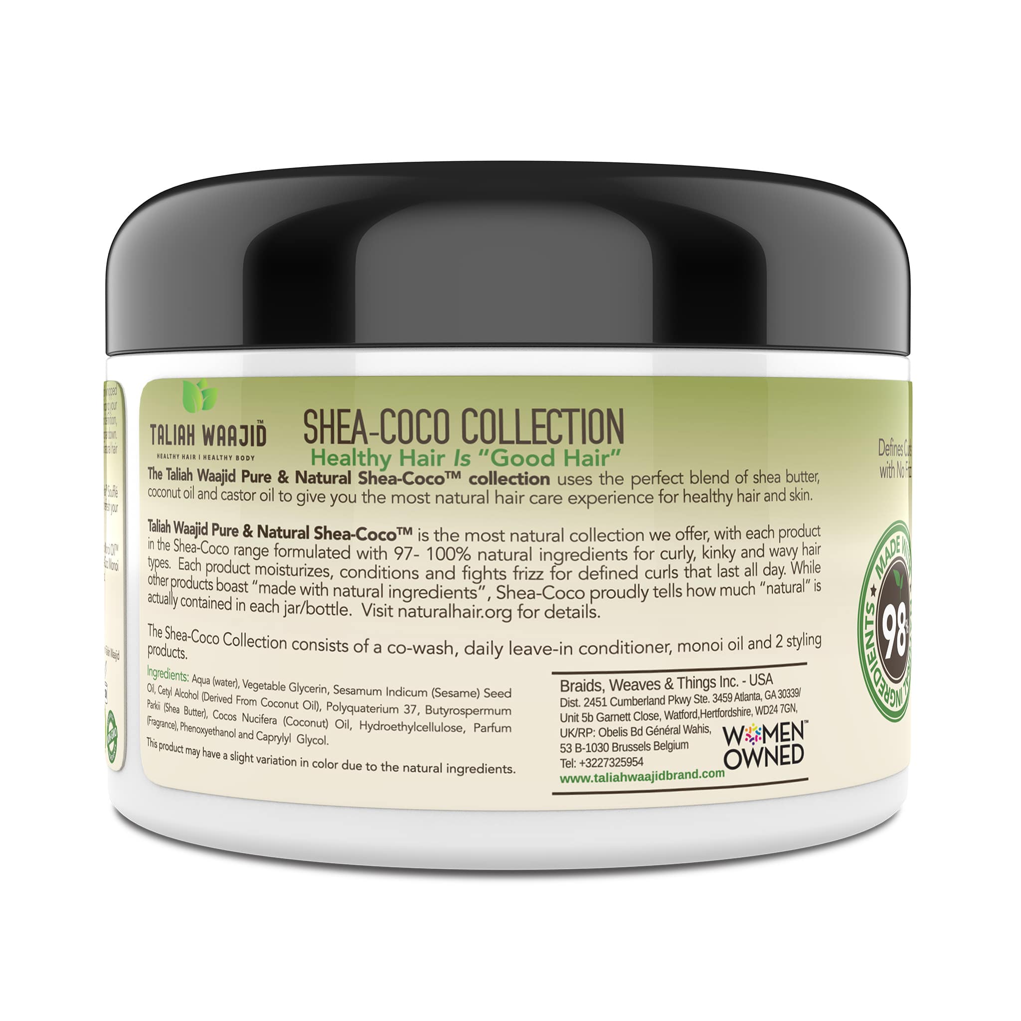 Taliah Waajid Curly Souffle 8 Oz – Lockendefinition & Feuchtigkeit, Mit Shea & Coco