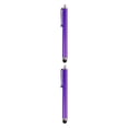 thumbnail image 4 of Moyic Bolígrafos capacitivos universales Lápiz de pantalla táctil resistente al desgaste con clip Escritura suave Computadora Teléfono Violeta 2Conjunto, 4 of 6
