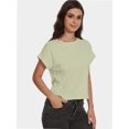 thumbnail image 6 of Women's Crew Neck Short Sleeve T Shirt Summer Casual Loose Workout Top, 6 of 6