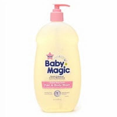 Baby Magic Hair And Body Wash, Original Baby Scent - 30 Oz , 6 Pack