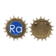 thumbnail image 1 of Cuadro de metales alcalinoterreos Unbranded Pin de gancho de metal vintage con forma de sol, 1 of 3