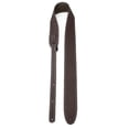 thumbnail image 3 of Perri's 2.5" Leather Guitar Strap With Contrast Stitch Brown, 3 of 5