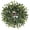 Eucalyptus, variant on 24" Spring Summer Wreaths For Front Door Greenery Wreath With Hello Sign Indoor Outdoor Porch Window Wall Artificial Floral Hydrangeas Berries Home Decor
