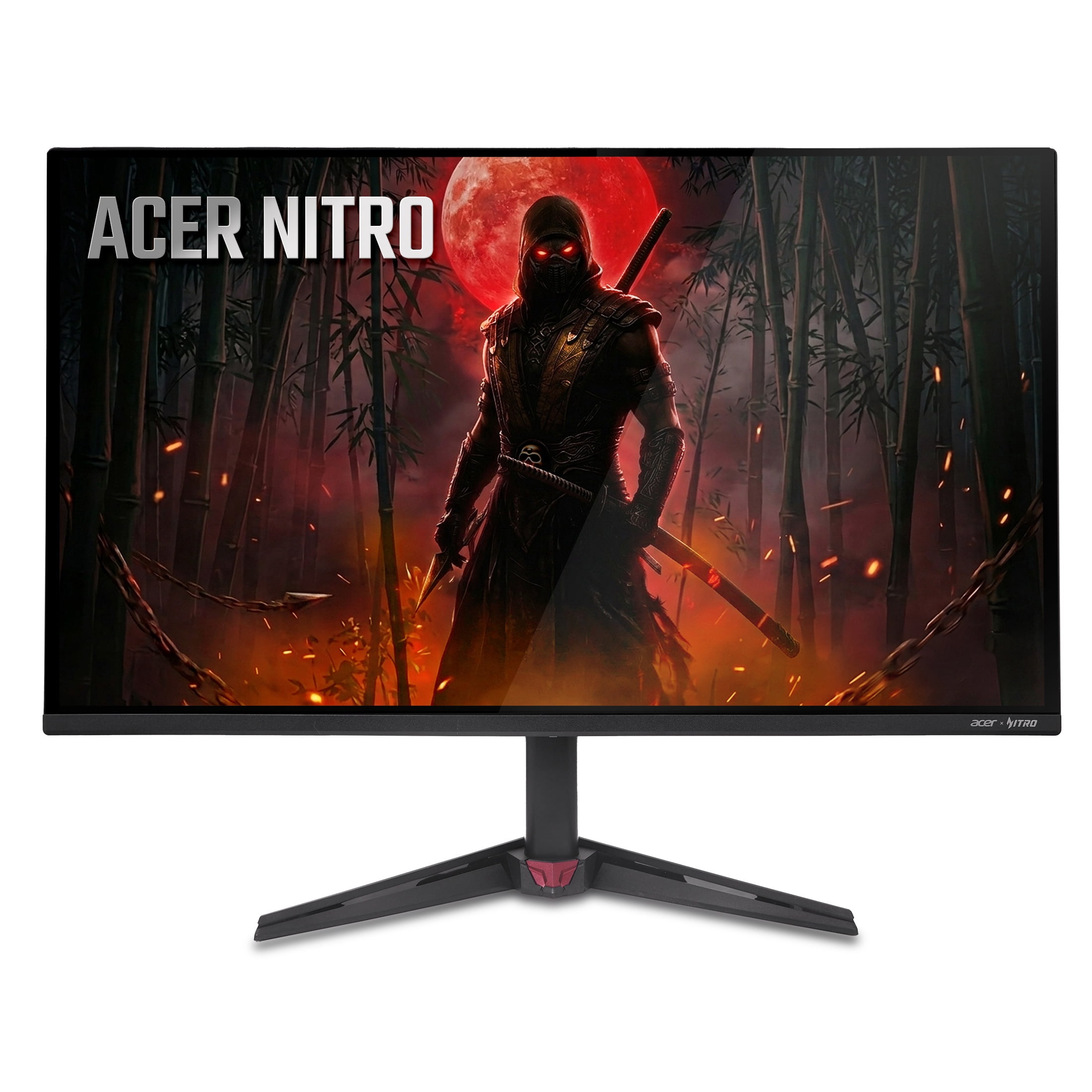 Acer Nitro 27" WQHD (2560 x 1440) QD-OLED Gaming Monitor, AMD FreeSync Premium Technology, 240Hz Refresh Rate, 0.03ms Response Time, 400nits at HDR 10%, DCI-P3 99%, Black, VG277U Xbiip