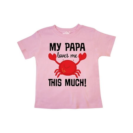

Inktastic My Papa Loves Me gift Gift Toddler Boy or Toddler Girl T-Shirt
