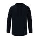 thumbnail image 5 of pstuiky camisas de hombre de manga larga, Suéter informal de moda para hombre, color liso, con capucha y manga larga, con diseño arrugado Tops casuales para hombres m, 5 of 5