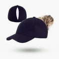 thumbnail image 2 of Women's Ponytail Hat Running Tennis And Hat, 2 of 4