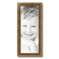 thumbnail image 2 of ArtToFrames 8" x 20" Gold with beads Picture Frame, 8x20 inch Gold Wood Poster Frame (WOM-4139), 4 Pack, 2 of 8