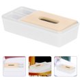 thumbnail image 4 of KAKOWELY Caja de pañuelos en miniatura, miniporta pañuelos, accesorio para baño y dormitorio de casa de muñecas, 4 of 4