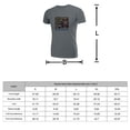 thumbnail image 5 of Coolnut Men's T Shirt Odor Protection Short, Pig In Sunglasses Carries In A Car Mens Short Sleeve Tees, Grey Crew-Neck Casual Tee Shirts, M, 5 of 6