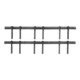 thumbnail image 2 of Atdec - Mounting kit (2 x 31.4" mounting rails, 2 x 39.3" mounting rails, 2 x 62.9" mounting rails, 6 x wall brackets) - modular - for 3x2 video wall - aluminum and steel - black - screen size: 55"-65", 2 of 7