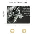 thumbnail image 2 of Nawypu Wolf Quotes Canvas Wall Art, Wolf Motivational Quotes Wall Art, Animal Wolf Art Poster, Wolf Wall Art for Office Decor, Wolf Picture Wall Decor for Man Cave, Animal Wolf Art Painting, 2 of 5